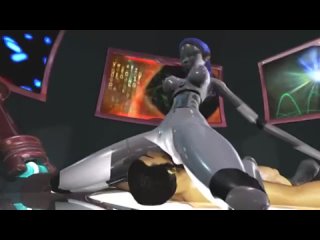 hentai in all poses with a robot.